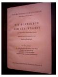 Книга \ Grāmata: "Die Korrektur der Geburtszeit", 1939 г.